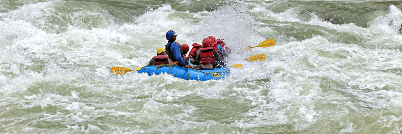 Pratiquer le Rafting