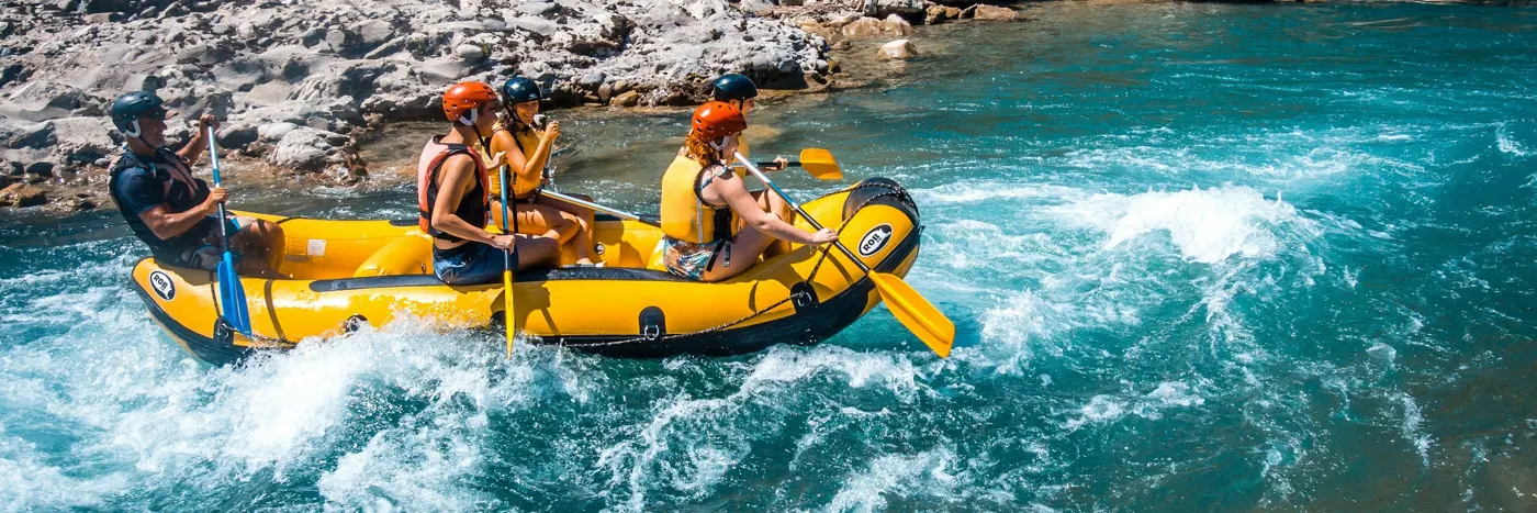 Pratiquer le Rafting en France